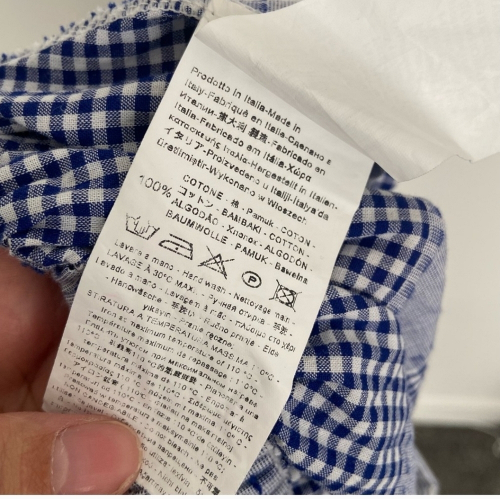 Gingham (R Jeans ) M - Picture 2 of 6